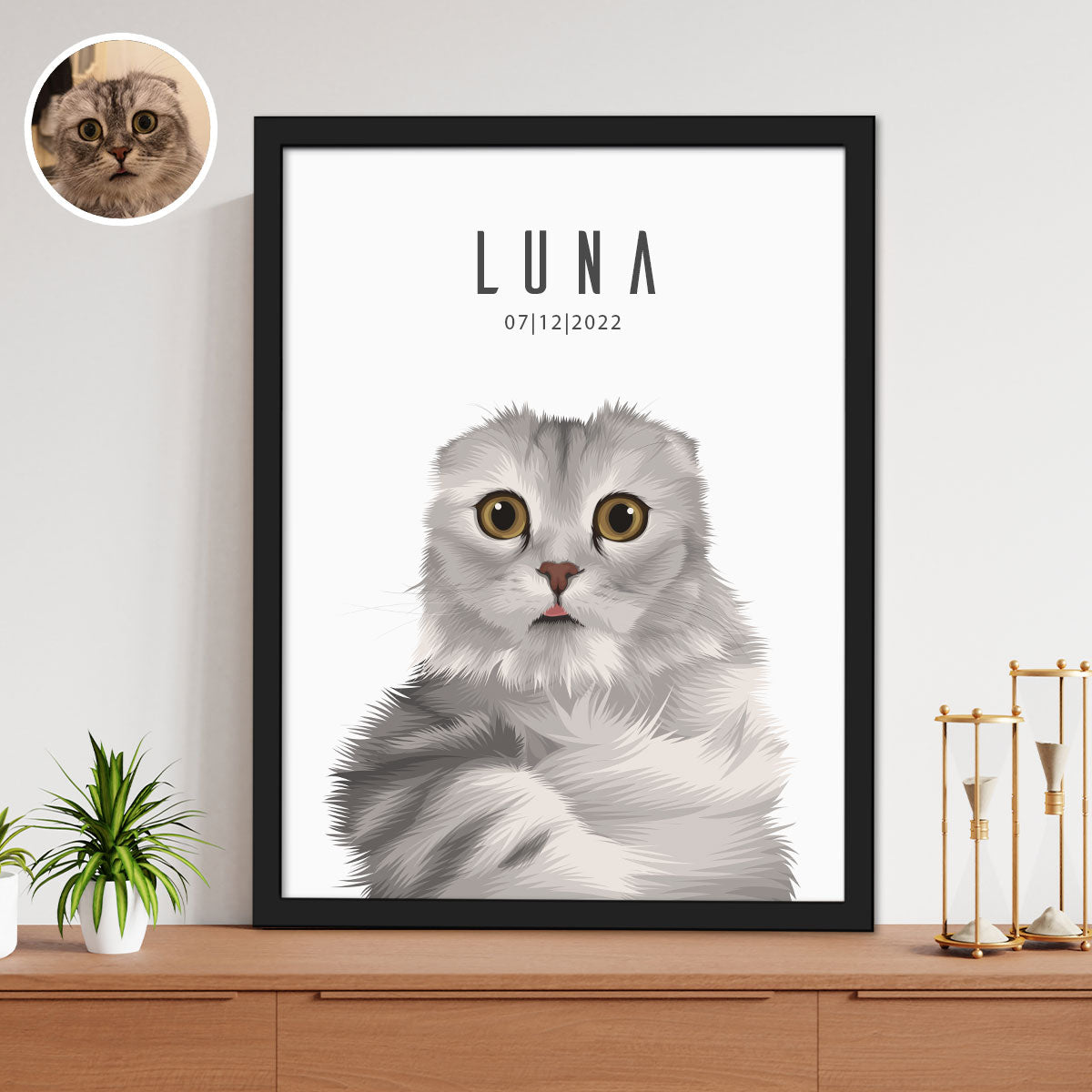 Custom Cat Portrait