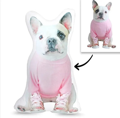 Custom Photo Shaped Pillow with Voice Recording – Personalized Sound Gift