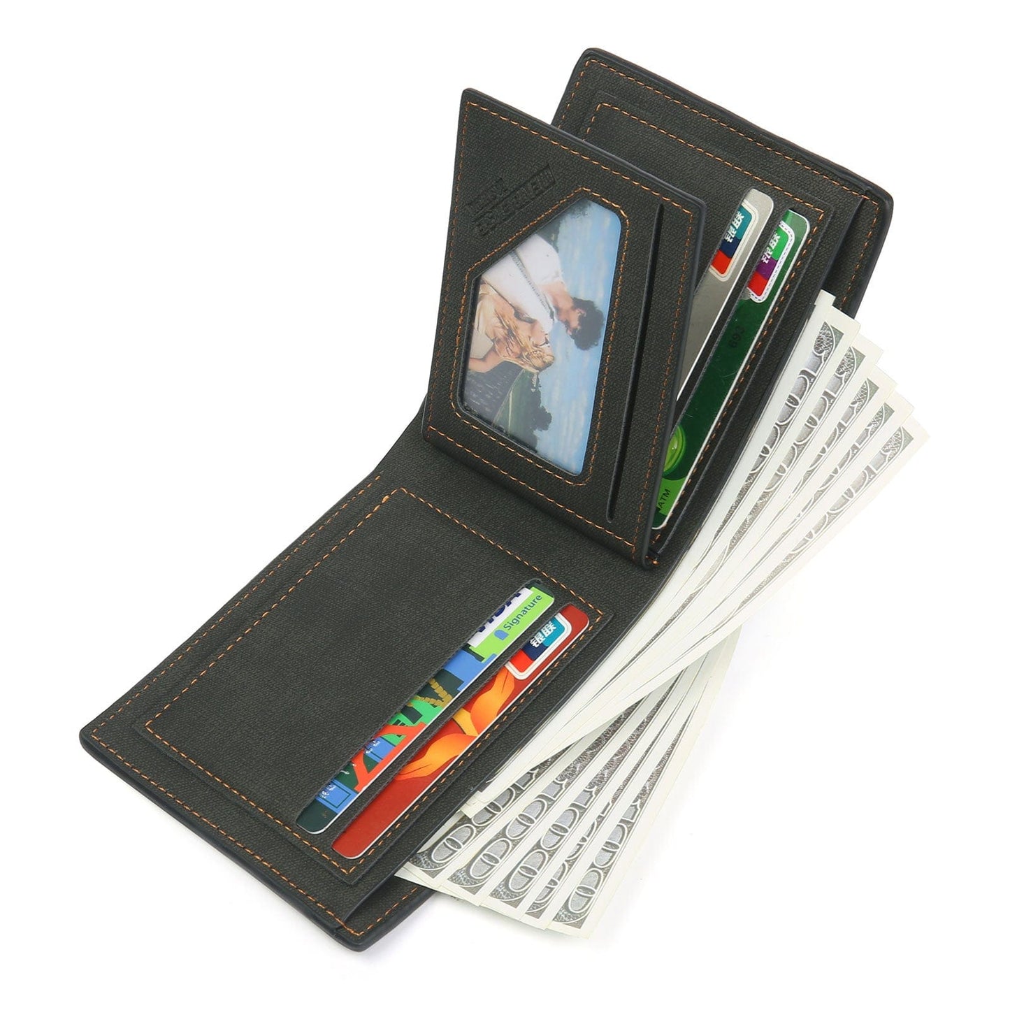 Custom Color Photo Wallet - Gifts for Men