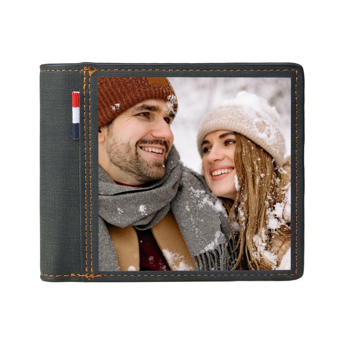 Custom Color Photo Wallet - Gifts for Men