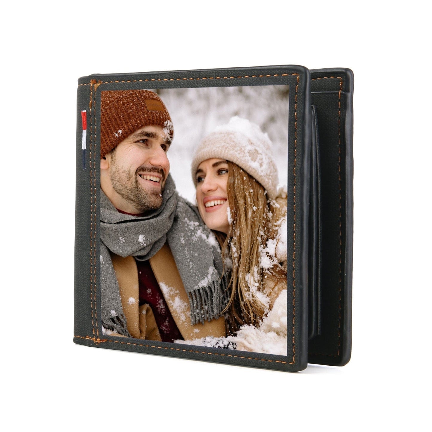 Custom Color Photo Wallet - Gifts for Men