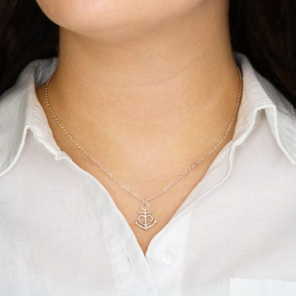 Amazing Doctor Appreciation Anchor Necklace