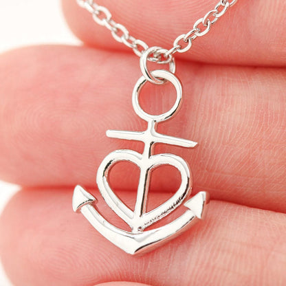 Amazing Nurse Appreciation Anchor Necklace