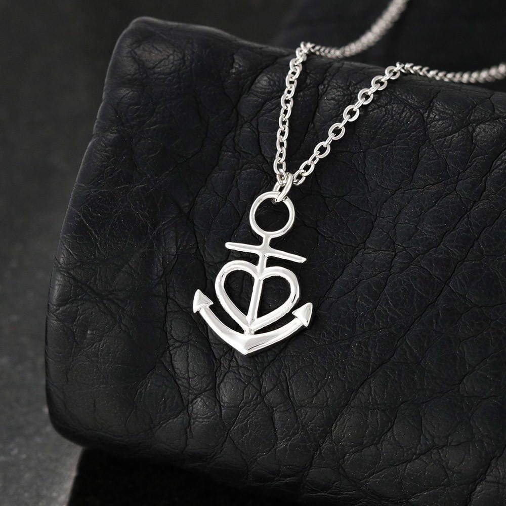 Amazing Nurse Appreciation Anchor Necklace
