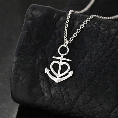 Amazing Nurse Appreciation Anchor Necklace