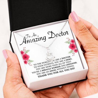 Amazing Doctor Appreciation Anchor Necklace
