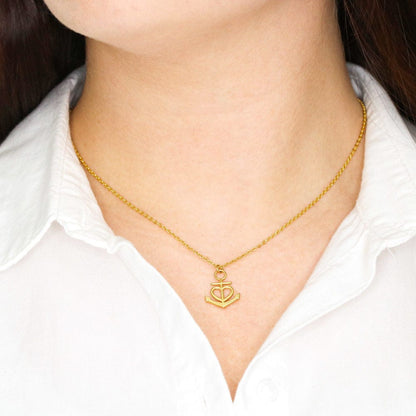 Amazing Doctor Appreciation Anchor Necklace
