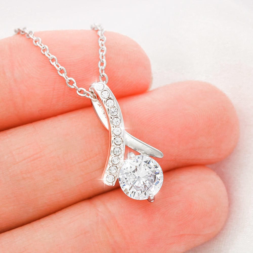 Mom To Daughter - "Remember Whose Daughter" Alluring Beauty 3D Necklace