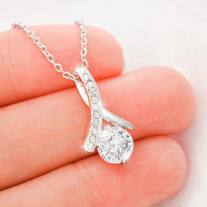Mom To Daughter - "Remember Whose Daughter" Alluring Beauty 3D Necklace